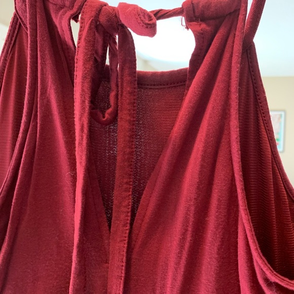 Maroon maxi dress - Picture 3 of 7